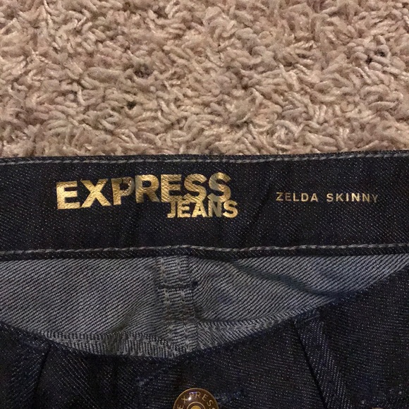 DONATING SOON!!  Express jeans. - Picture 2 of 5